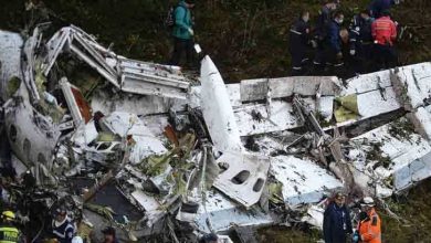 Colombian flight crash