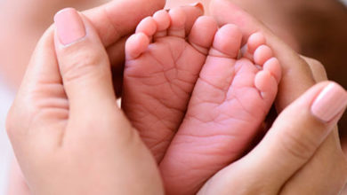 infant foot