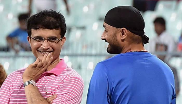 sorav ganguly and harbhajan singh