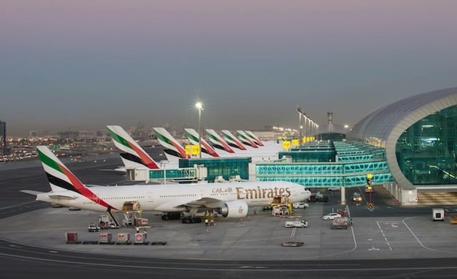 Dubai-airport- closes for half an hour