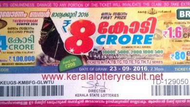 onam bumper- 8 crores