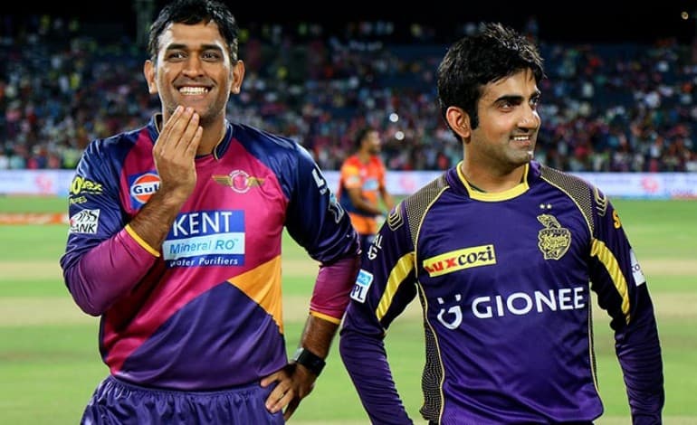 dhoni- gautham gambhir- twitter