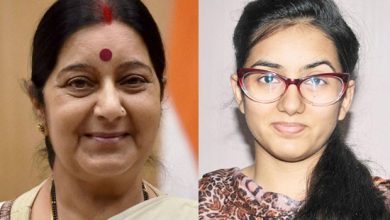 Sushma-Swaraj-helps-pakistani girl- to get- medical seat