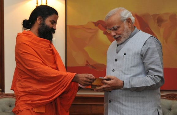 Baba_Ramdev_meets_PM_Modi