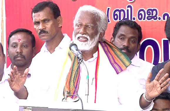 kummanam-rajasekharan