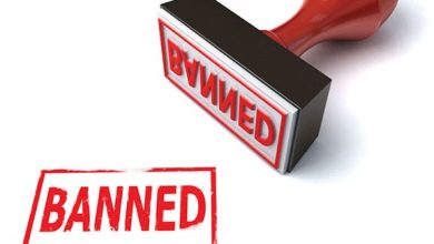Banned-stamp
