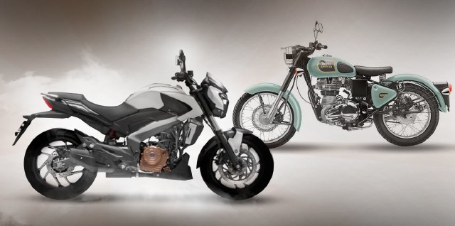 Royal-Enfield-Classic-350-Bajaj-Dominar-400-Side-86434