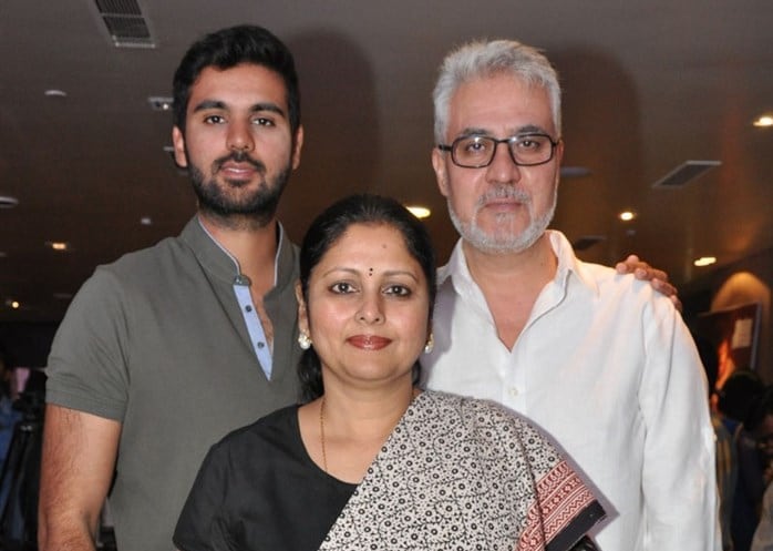 Actress Jayasudha, husband Nitin Kapoor, son Shreayan Kapoor