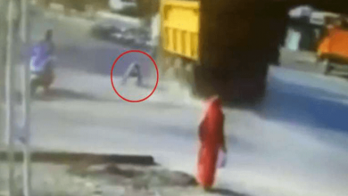 ACCIDENT ESCAPE VIDEO VIRAL