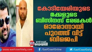 bjp-reveals-business-details-of-kodiyeris-sons