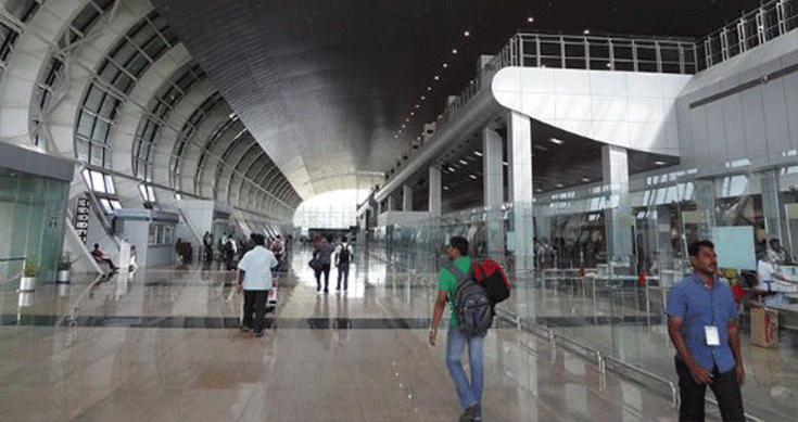 nokkukooli fight in tvm airport