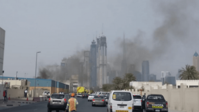 DUBAI-ALQOUZ FIRE ACCIDENT