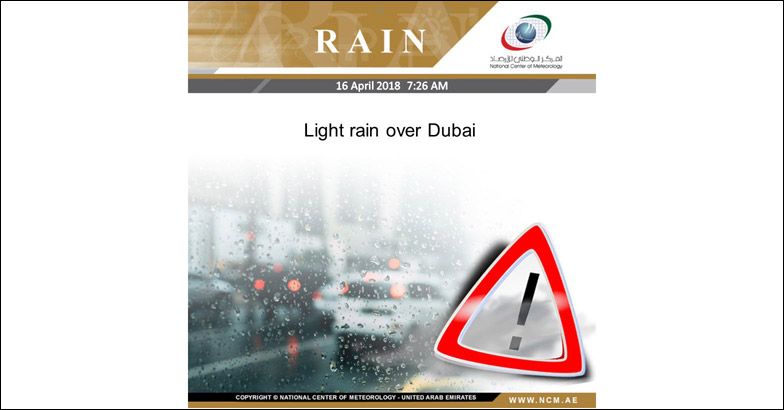 UAE RAIN