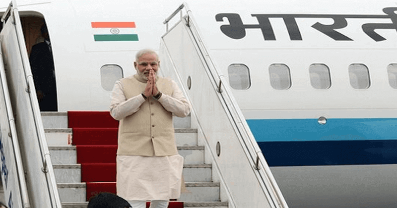 narendra modi to india