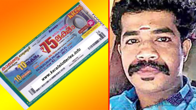 sreeejith won lottery