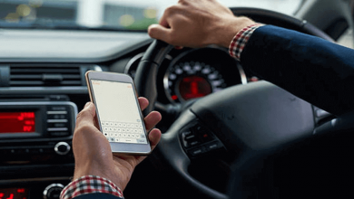 MOBILE USE WHILE DRIVING HIGH COURT