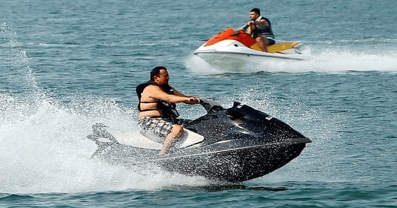 fine for driving jet ski close to beach