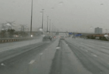 Rain hits UAE