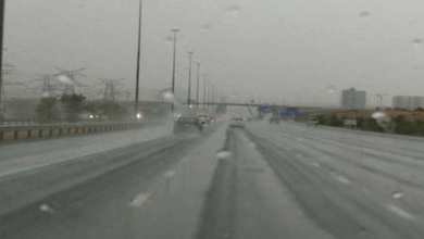 Rain hits UAE