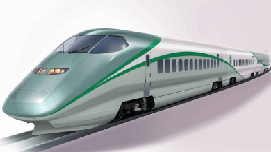 bullet train connecting four cities