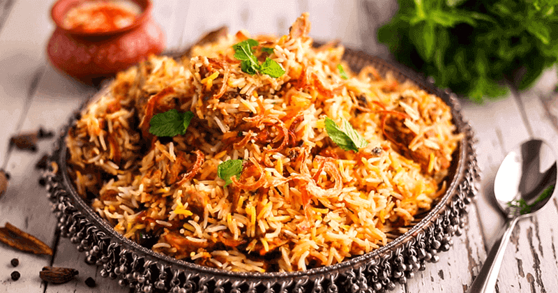 mutton biriyani
