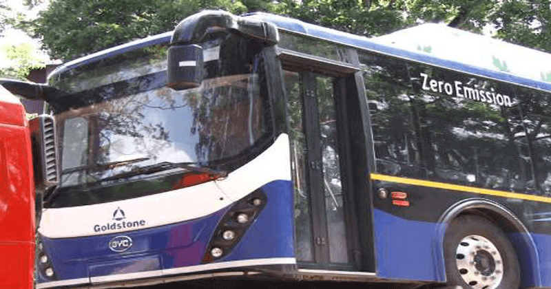 ksrtc electric bus SERVICE AT KOZHIKODE STARTS