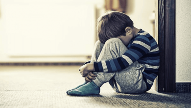 child stuck in classroom