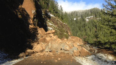 land slide