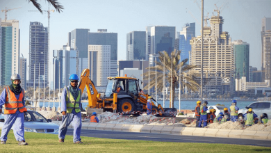 qatar temperature rise