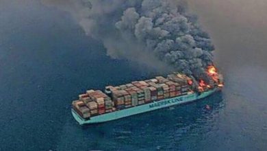 ship fire