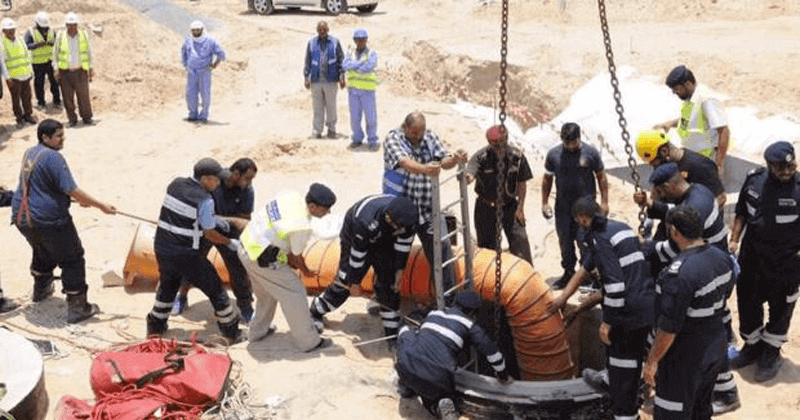 UAE worker met with accident at work site