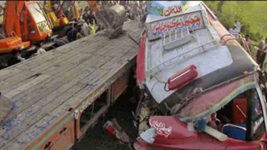 PAKISTHAN TRUCK ACCIDENT