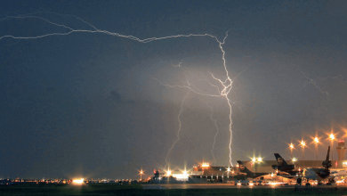 Thunderstorms strand over 13,000 passengers