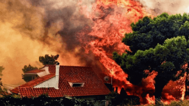 greece fire