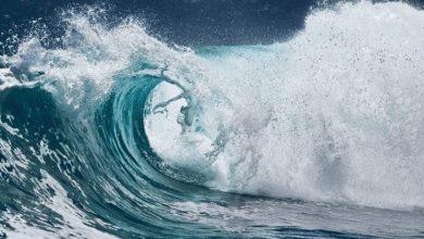 rough sea