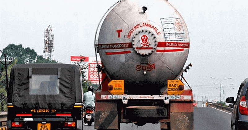 tanker lorry