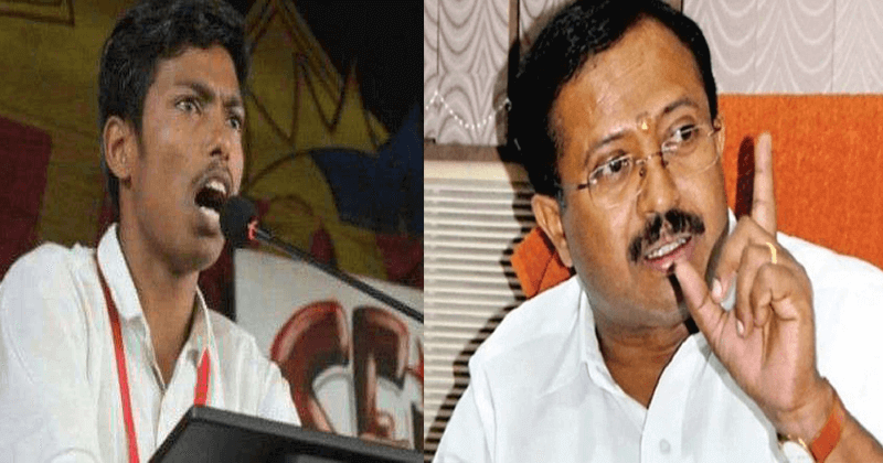 v muraleedaran REPLIES ON ABHIMANYU MURDER