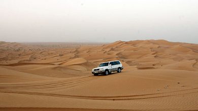 car desert