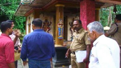 THEFT IN TEMPLE, GOLD AND MONEY STOLEN