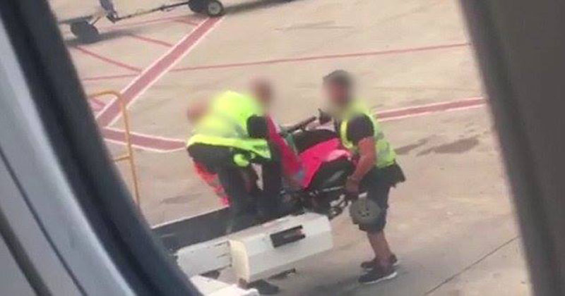 Wheel chair airport