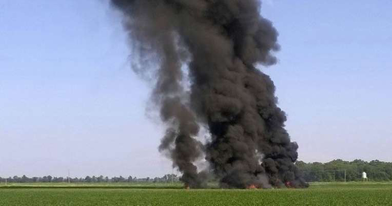HELICOPTER CRASH, FOUR DEATH