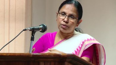 kk shailaja teacher