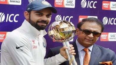 kohli and gavaskar