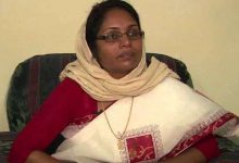 congress leader arrested for attacking shahida kamal