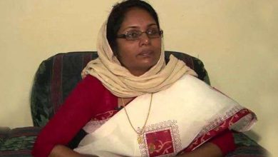 congress leader arrested for attacking shahida kamal