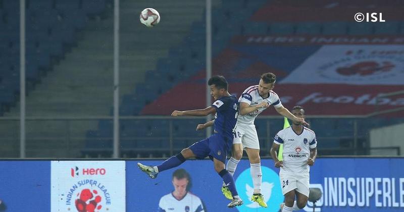 ISL MATCH CHENNAI AND DELHI