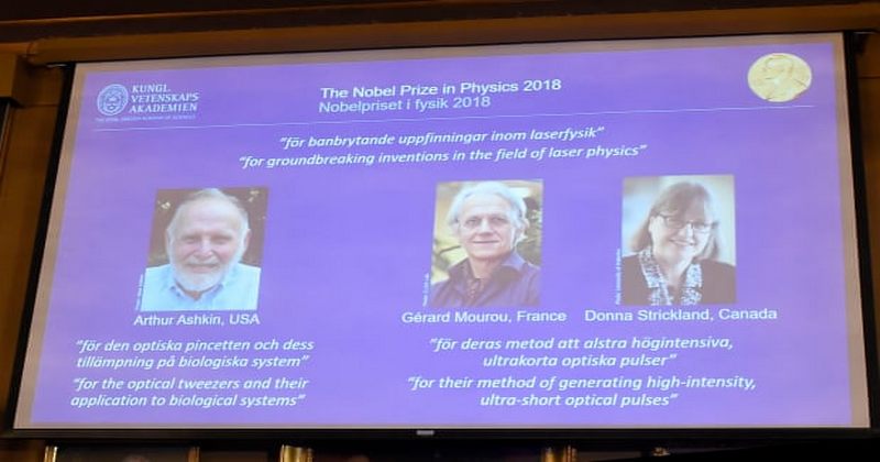 PHYSICS NOBEL PRIZE 2018