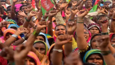 farmers protest