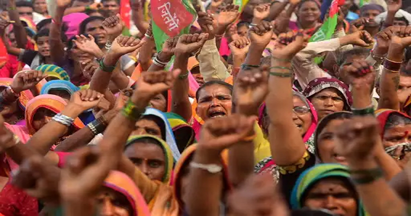 farmers protest