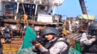 indian navy seized weapons